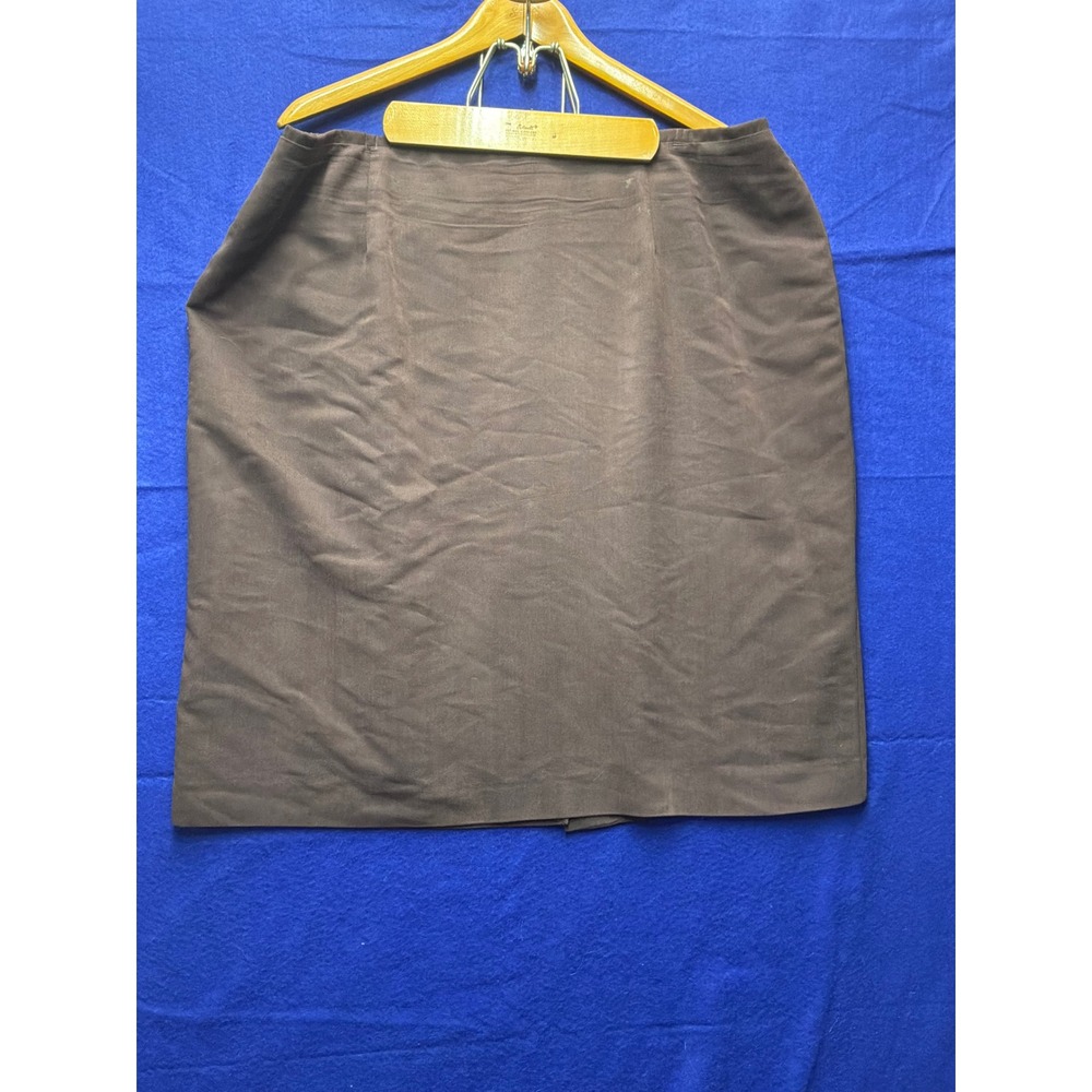 [Officecore] Womens Maggie McNaughton Pencil‎ Skirt 22W Brown